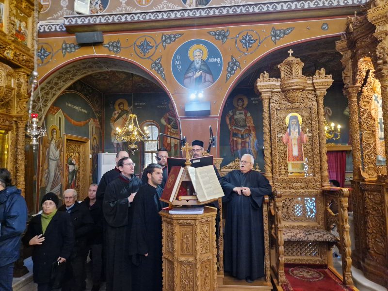 Πρωτοχρονιά στην Ιερά Μητρόπολη Δράμας